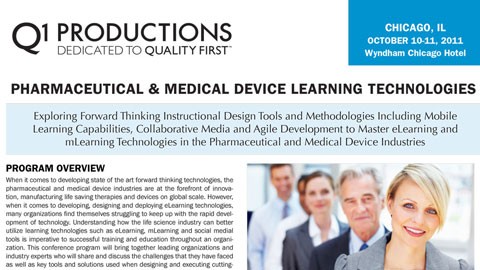 Pharmaceutical and Medical Device Learning Technologies Conference: KeyNote Speaker