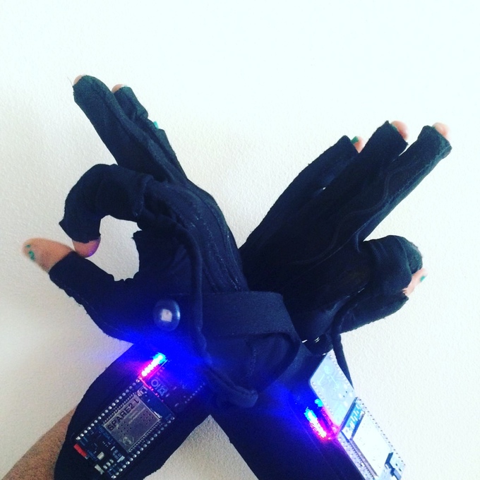 mi.mu wearable tech glove